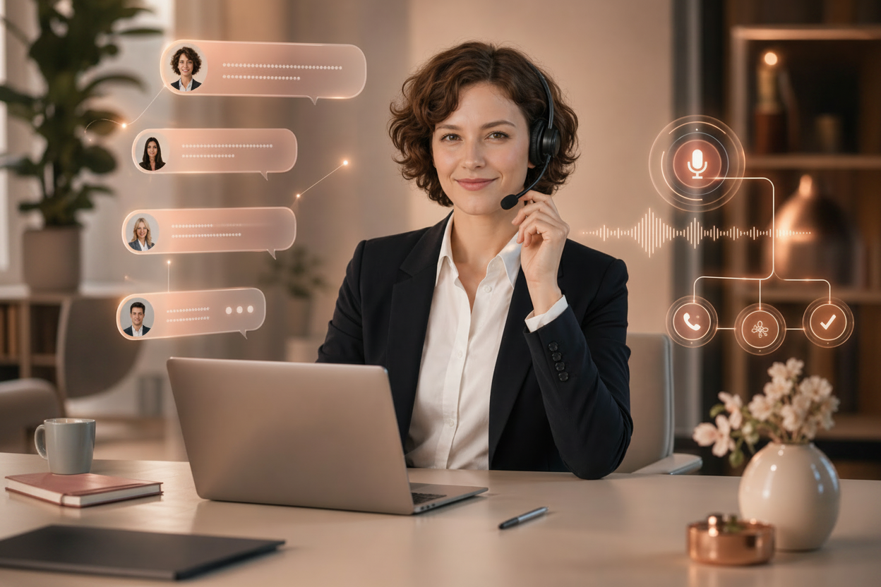 Frag-Maria | Chatbot - Voicebot - Facebot Avatar - digitale Mitarbeiterin