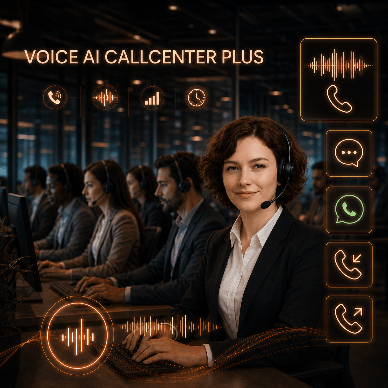 Voice AI | Callcenter Plus - Frag - Maria