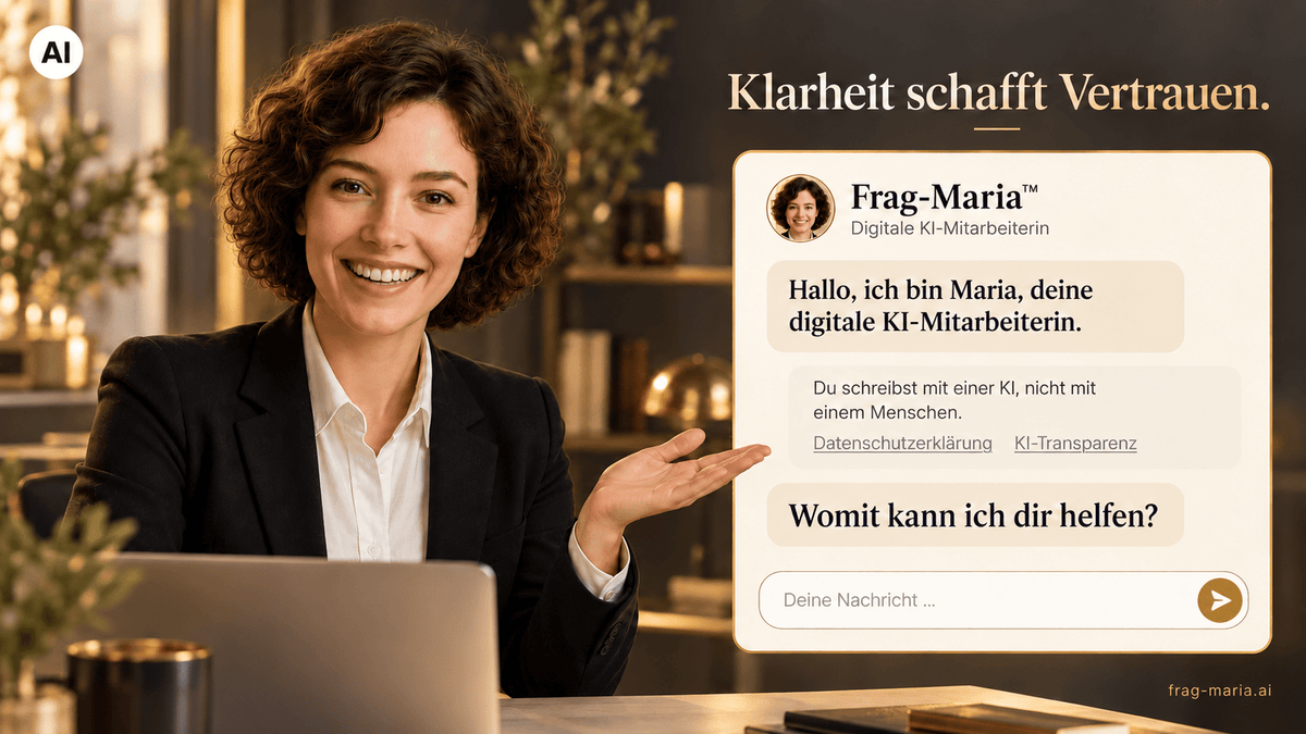 Es geht direkt los - Frag-Maria