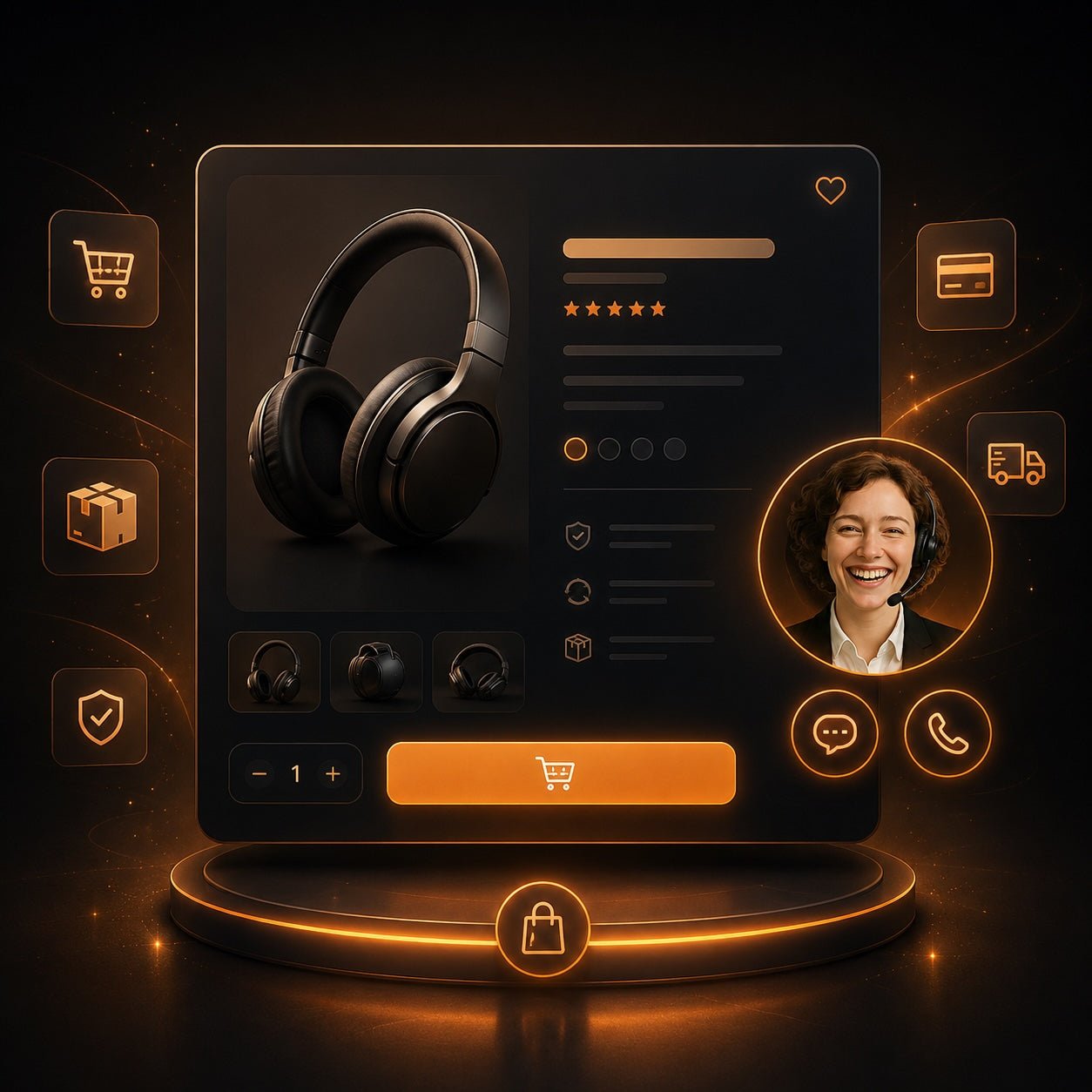 Professioneller Online-Shop - Frag-Maria