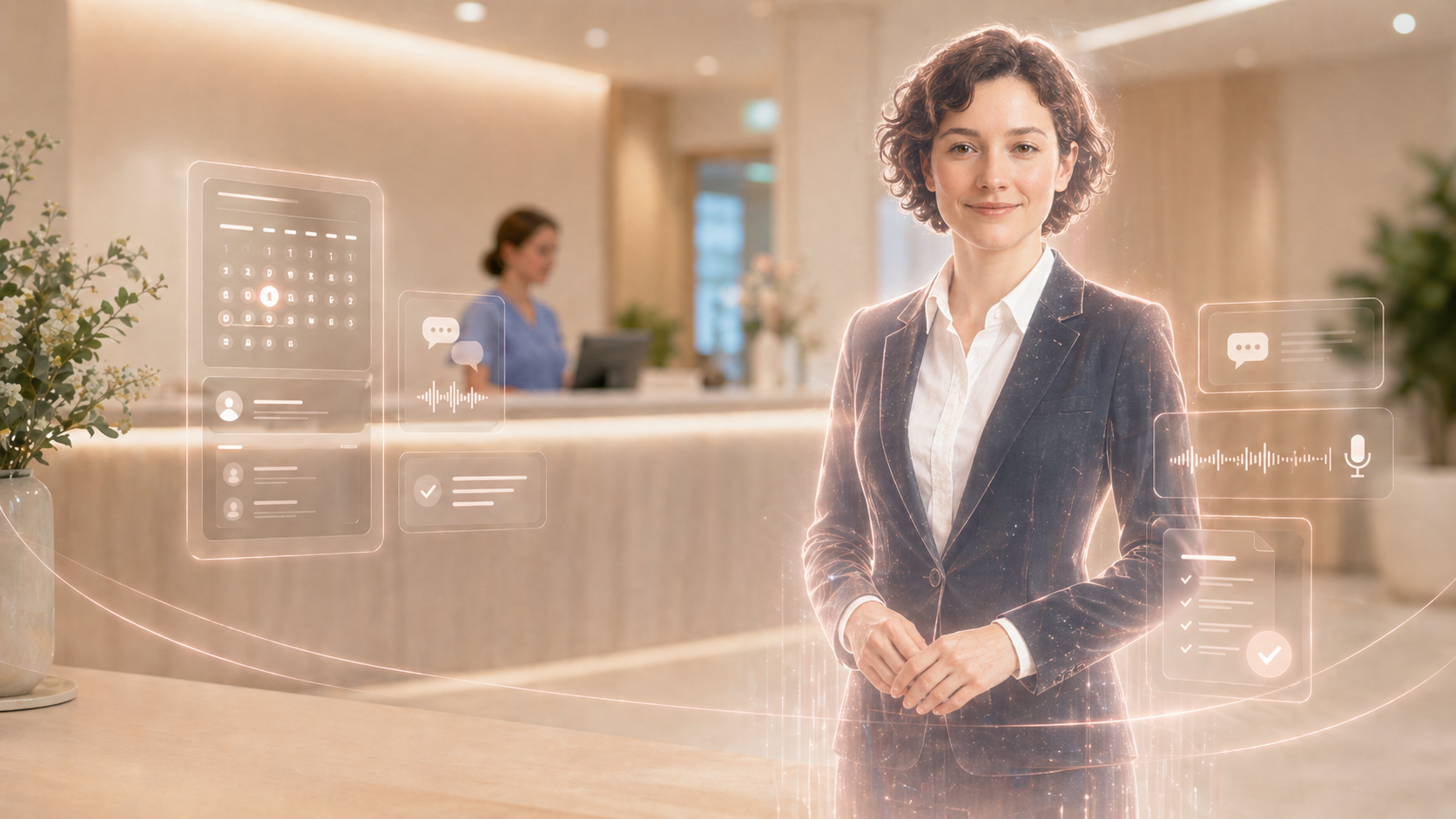 Frag-Maria | Chatbot - Voicebot - Facebot Avatar - digitale Mitarbeiterin