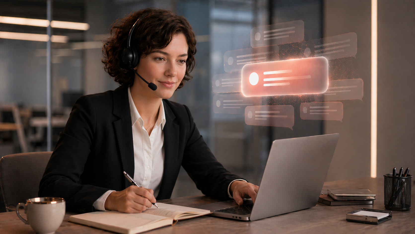 Frag-Maria | Chatbot - Voicebot - Facebot Avatar - digitale Mitarbeiterin