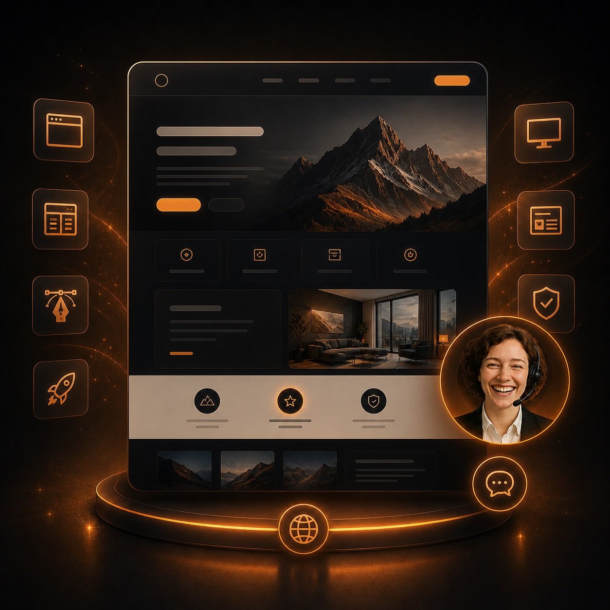 Professionelle Webseite - Frag-Maria